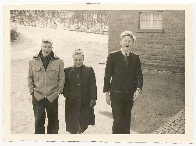 Heimkehr DJH Sieker: Rainer, Barbara, Zwier