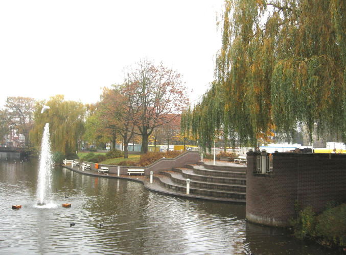 Vechteufer am Marktplatz